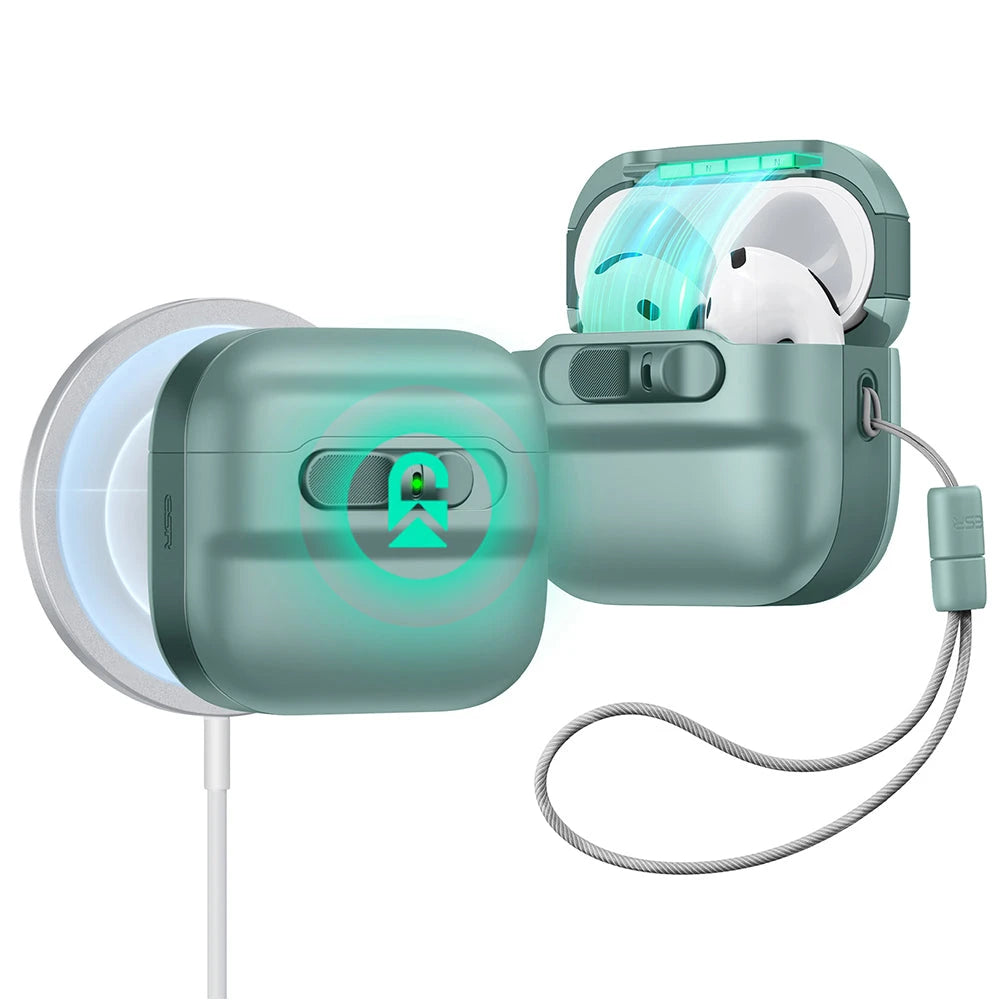 AirPods 4 Pulse FlickLock Case (HaloLock) - Green