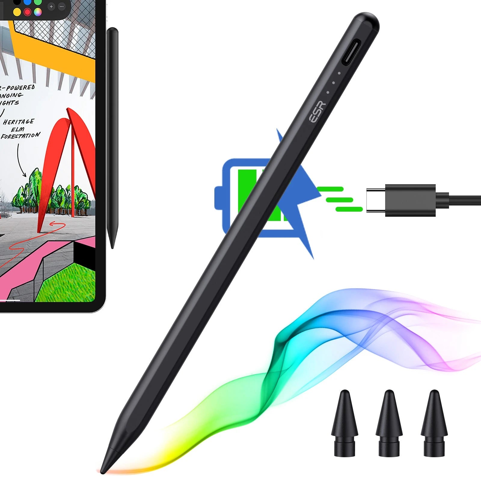Digital Pencil for iPad - Dark Silver