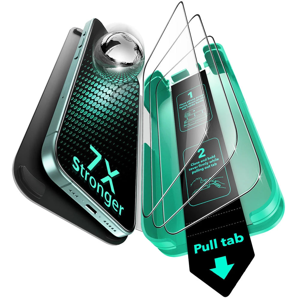 iPhone 16 Plus/15 Plus Armorite Screen Protector - 3 Pack