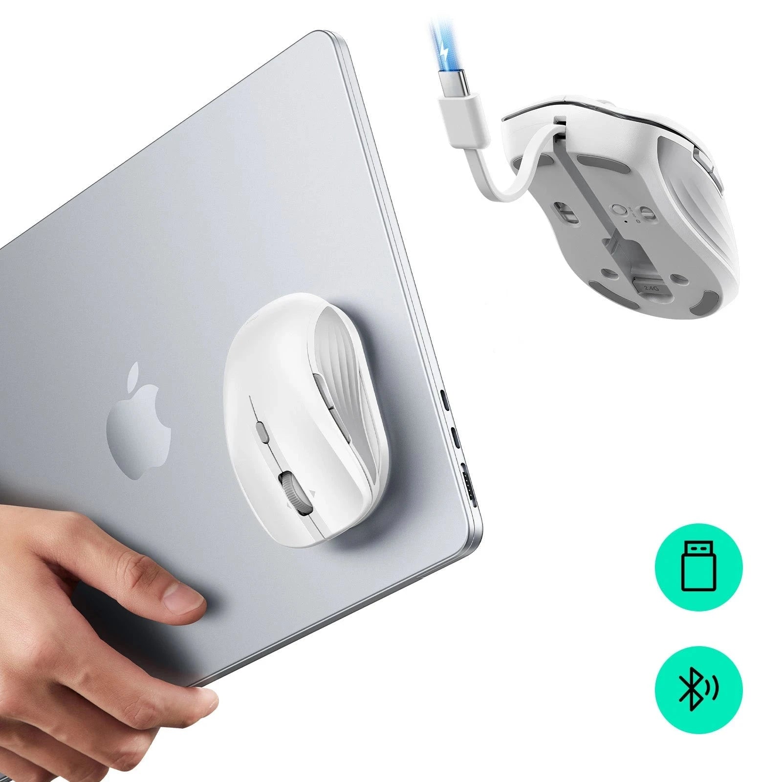 ESR MagMouse™ Wireless Mouse - White
