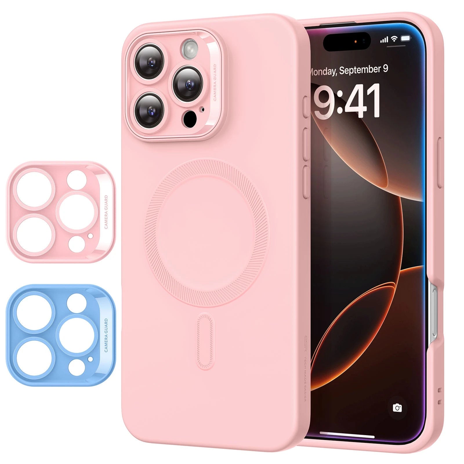 iPhone 16 Pro Max Cloud Soft Case (HaloLock) - Pink