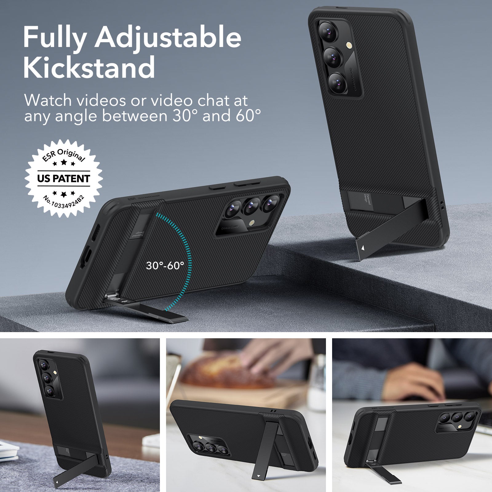 Galaxy S24 Boost Kickstand Case - Black