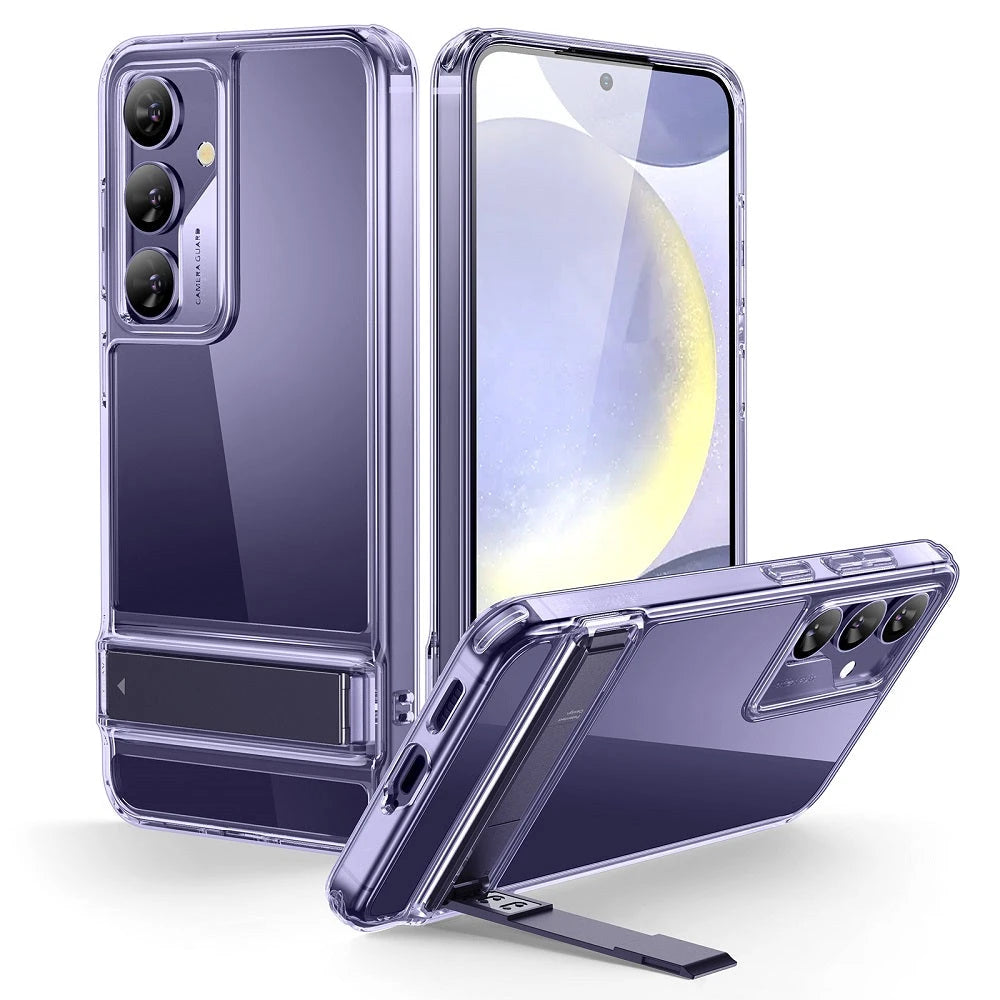 Galaxy S24 Boost Kickstand Case - Clear Purple