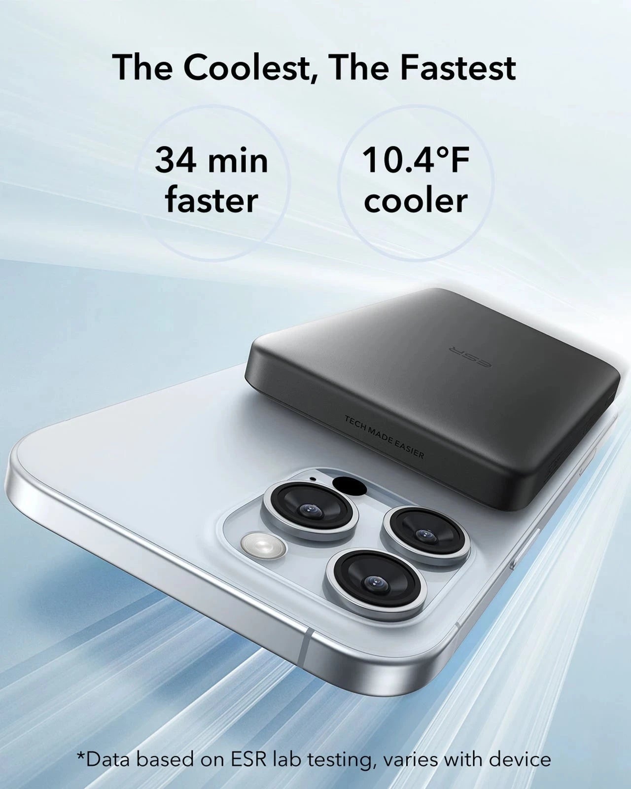 Qi2 MagSlim Power Bank (10K) - Blue