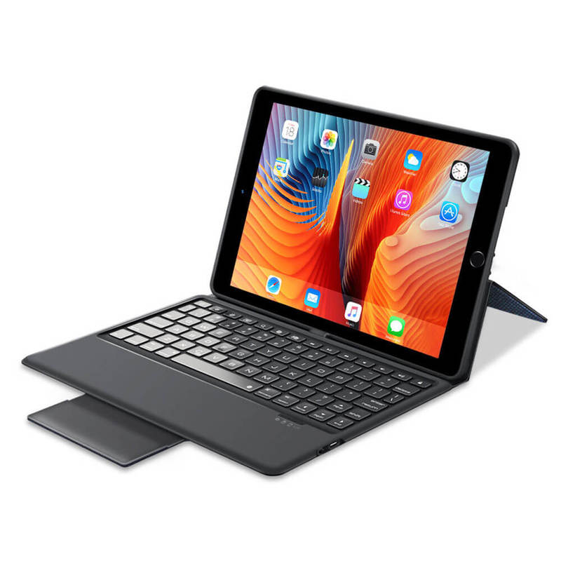 Wireless Bluetooth Keyboard for iPad 9.7-Inch - Black
