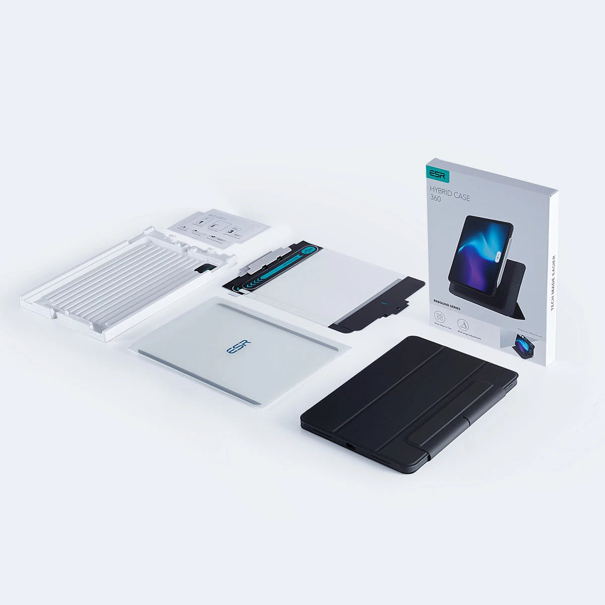 iPad Air 13ʺ (2024) Rebound Transformation Bundle - Brilliant White