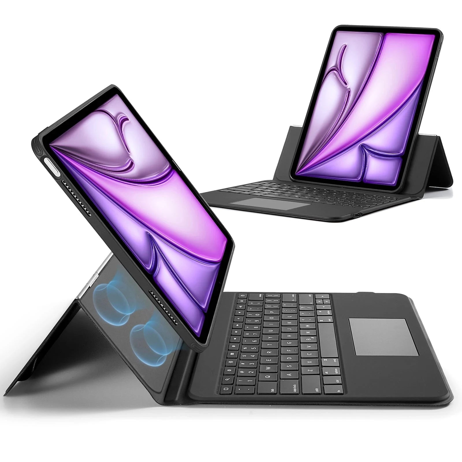 iPad Air 13” (2024) Ascend Keyboard Case - US Layout - Black